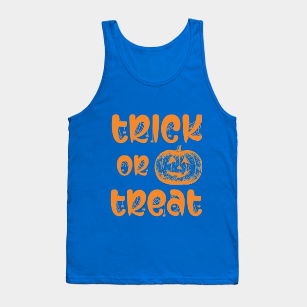 Trick or Treat Tank Top by Waqasmehar